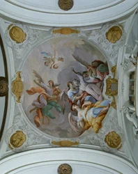 La Muerte de Santa Verdiana, 1716